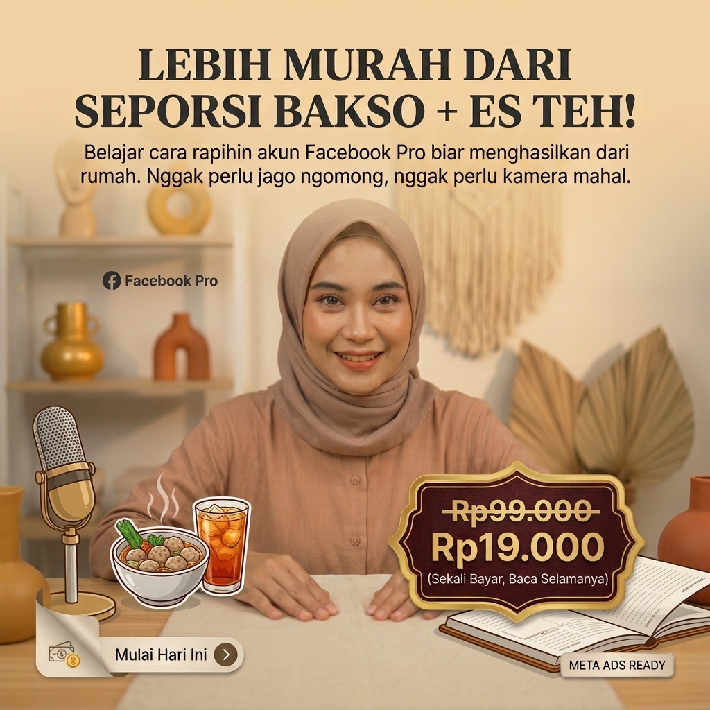 Panduan Facebook Pro (FB Pro) untuk Pemula - Cara Menghasilkan Uang dari FB
